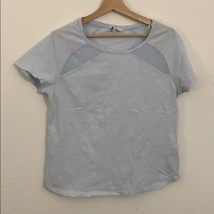 Jasper conran plus size ShortSleeve light blue top